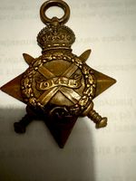WWI 1914-15 Star Medal - 5100 Pte J. Green Notts & Derby Regt Sherwood Foresters