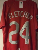 Darren Fletcher Hand Signed Manchester United 2008 Champions League Shirt
