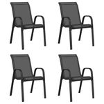 Stackable Garden Chair, Stackable Chairs, Stackable Garden Chair vidaXL
