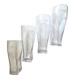 The Shell V-Power Ferrari F1 Drinking Glasses Set of 4 1961, 1964, 1958, 1952 