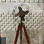 Retro Pedestal Fans with Tripod Stands Decorative Electric Fans Classic Designer