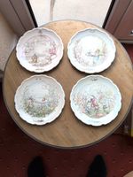 4x Royal Doulton Wind In The Willows Collectors Plates 1984 Christina Thwaites