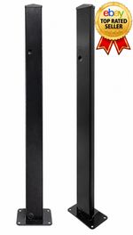 1.3m Aluminium EV Charging Post Pedestal Stand for Electric Car Charger