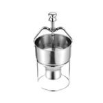 Donut Depositor Manual Doughnut Dropper Hopper Stainless Steel Dispenser