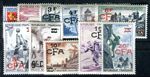 Reunion 1955 Yvert 320-330 * with fold immaculate set (F4013