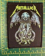 Metallica The Call Of Ktulu Woven Sew Or Iron On Patch Officially Licensed