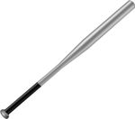 Heavy Duty Metal Baseball Rounder Softball Bat Silver Pole Stick Stainless Steel