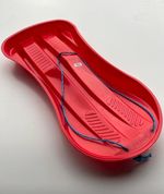 Large Kids Adults Snow Sledge Sleigh Sled Toboggan With Rope Plastic Heavy Duty