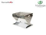 Terrafirma Stainless Steel Portable Fire Pit - TF1730 Terrafirma BBQ Carp Fishin