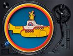 The Beatles Yellow Submarine Retro 12" Turntable Slipmat DJ Vinyl Record Mat