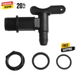 Water Butt Tap Hozelock Compatible Barrel Home Brew Replacement UK