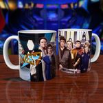 Blake's 7 Crew Mug Roj Blake, Kerr Avon, Jenna Stannis, Gan, Vila Restal Blakes