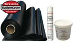 Rubber Roofing Kit For Flat Roofs Elevate EPDM membrane & Adhesives Only
