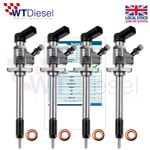 X4 Ford Focus Diesel Injector | 2.0 TDCi | Siemens 9657144580