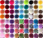 Mix and match hand made acrylic yarn pom poms 9cm 8cm 7cm sizes Made To Order 