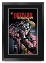 Batman: The Killing Joke Movie Poster Signed Printed Autograph A3 Framed