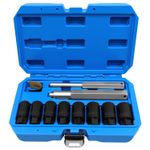 10 Piece Wheel Lock Nut Removal Sockets