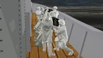 WWII Royal Navy - Depth Charge Crew - Set 3 - 5 Figure Set