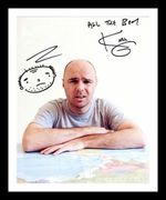 Karl Pilkington - An Idiot Abroad Autographed Signed & Framed Photo