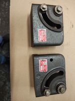 Vintage Eclipse Swivelling Brackets for Magnetic Chuck, Set of 2.