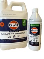 Gulf Pro 4T Alkylate Fuel for non-highway 4 Stroke engines, 5 X 1ltr Plus 1 Free