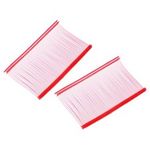 1500pcs Standard Tagging Barb Fasteners 2.2" Red Tagging Gun Fasteners