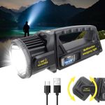 Rechargeable LED Torch, 350000 Lumens Powerful Torches Spotlight