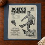 Bolton Wanderers v Portsmouth 7 October 1950 Football Programme 1950/51