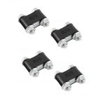 4 x APS (& Mocal / Setrab) Oil Cooler Mounting Bobbins - Reduces Cooler Failure