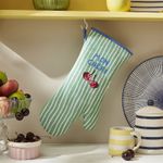 Gauntlet Oven Glove Ulster Weavers Summer Fruits 100% Cotton Multi