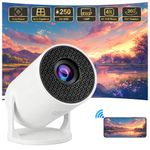 Mini Portable Mini Projector HD 4K Android WIFI Wireless Bluetooth Home Theater