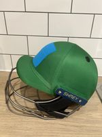 2026 Shrey Masterclass Air 2.0 Green Cricket Helmet Titanium Grill - Free P&P