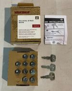 Yakima SKS Lock Cores 10 Pack #07210 W/ Keys - New In Box - FREE SHIPPING!