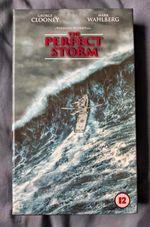 The Perfect Storm VHS - George Clooney, Mark Wahlberg, 12, 125 mins, Colour