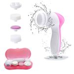 Facial Cleansing Brush Face Electric 1 Count (Pack of 1), Pink 