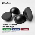 Sorbothane® 19mm Isolation Hemispheres Feet HiFi Turntable Amp – 30/50/70 Duro