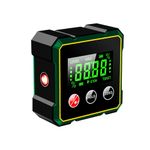 Digital Angle Finder with Electronic Laser - 4-side Strong Magnetic Angle Gauge