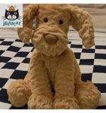 Rare Retired Jellycat Fuddlewuddle Puppy - BNWT Plush w/ Dust Bag New23cm