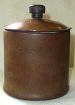 Rare Antique 1915 Primus Stove/Lantern Recycled to Tobacco Jar poss Trench Art