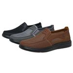 MENS WIDE FIT SLIP ON DRIVING LOAFERS MOCCASIN COMFORT CASUAL WALKING SHOES SIZE