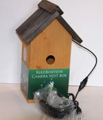 Webcamera in quality bird nestbox. Watch/Record on pc or laptop. Fun project! 