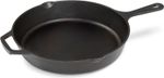 NAVARIS Enameled Cast Iron Skillet 30cm / 12” – Brand New Black