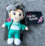 Netflix Squid Game Drama Player 456 Plush Keyring, MPN 760023898