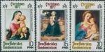 New Hebrides 1977 SG255-257 Christmas set MNH