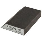 150 GRIT FOAM SANDING BLOCK ANGLED Wet/Dry Extra Fine Abrasive Sandpaper Sponge