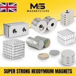 Very Strong Neodymium Magnets - Disc, Block, Cylinder, Countersunk - All Sizes