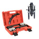 2PCS Car Coil Spring Compressor Hook Strut Clamp Suspension Clamp Kit With Case