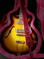 Leather guitar straps for electric, acoustic bass. Handmade in Mexico.