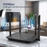 300Mbps Wireless WiFi Router 2.4Ghz Wireless Gigabit Internet Router for Home