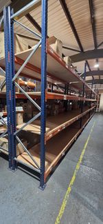 Heavy Duty Longspan Warehouse Racking Shelving 3.5m H x 3.3m L x 90cm D
